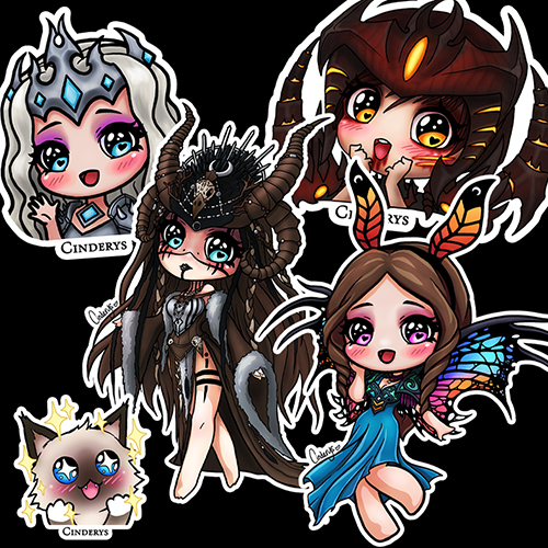 Stickers (x5)