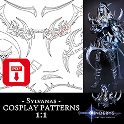 Sylvanas Shadowlands Cosplay eBook & Patterns (Bundle)